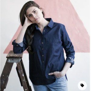 Tradlands Hatteras Denim Popover